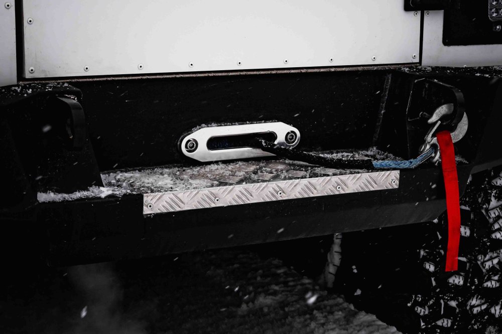 Электрическая лебедка стационарная задняя (6000 LBS)