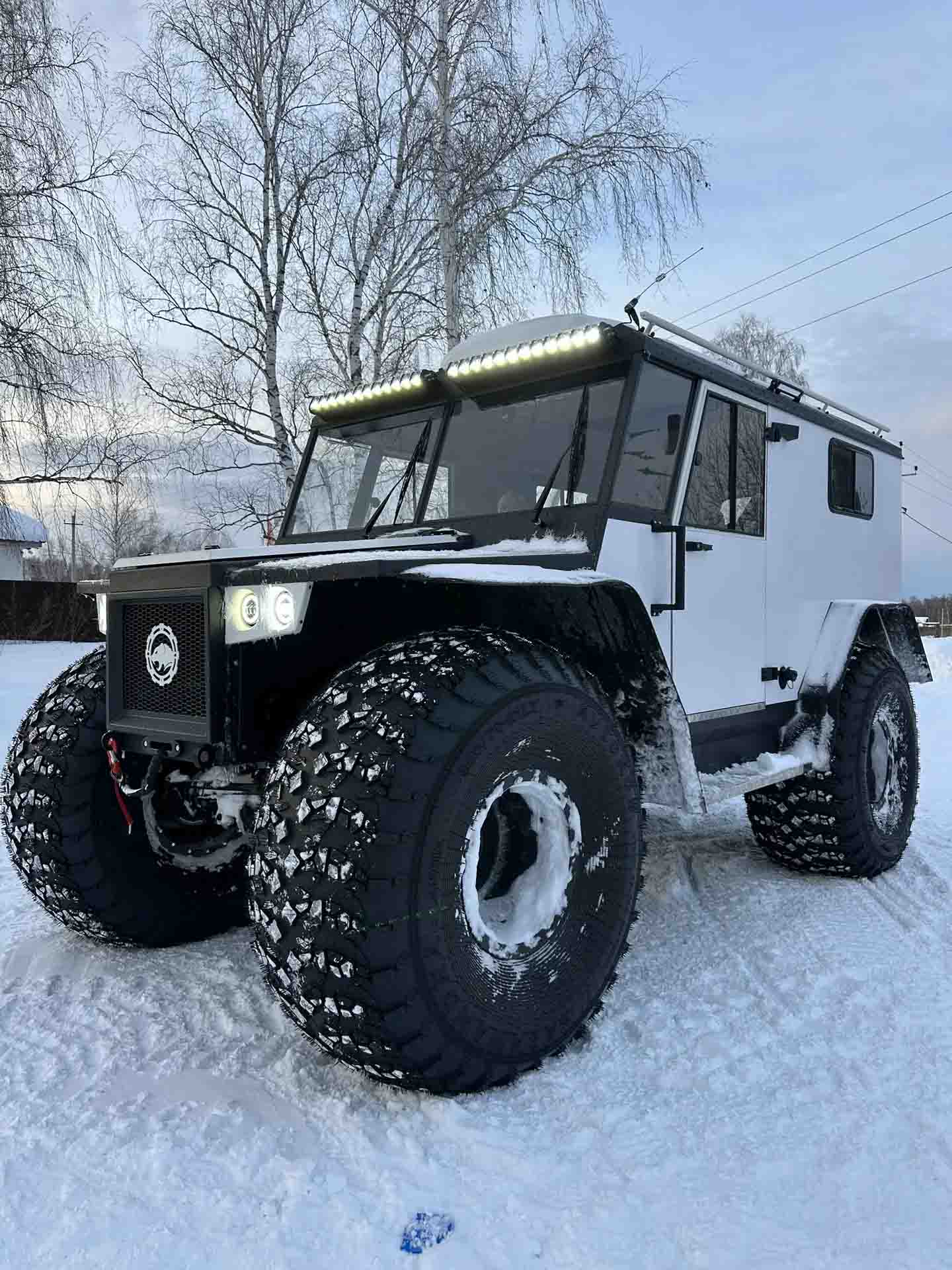 Снегоболотоход "Росомаха" модель (ПРО 4х4) с ДВС 1ZZ-FE 1,8 литра (мосты Toyota)