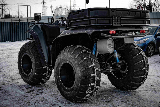 Задний кофр, пластиковый трехсекционный СТАНДАРТ