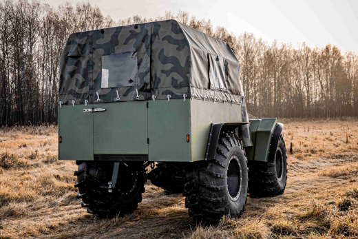 Росомаха модель "Егерь-1" (ДВС 30 л.с. с мостами "Волга")