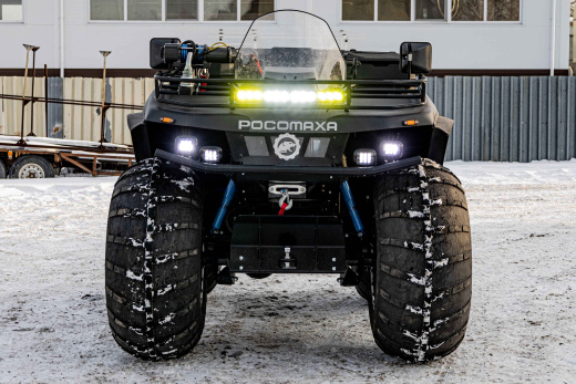 Электрическая лебедка съемная (8000 LBS)