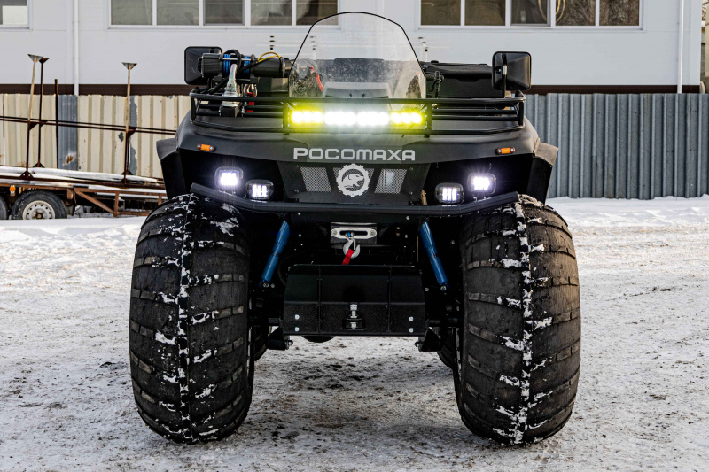 Электрическая лебедка съемная (8000 LBS)