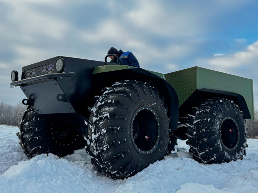 Росомаха модель "Егерь-1" (ДВС 30 л.с. с мостами "Волга")