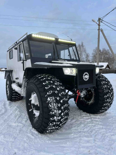 Снегоболотоход "Росомаха" модель (ПРО 4х4) с ДВС 1ZZ-FE 1,8 литра (мосты Toyota)