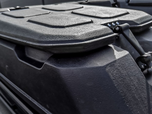 Задний кофр, пластиковый трехсекционный ЭКСТРИМ