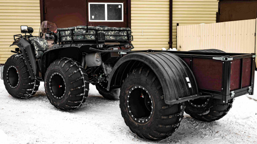 Прицеп к квадроциклу плавающий