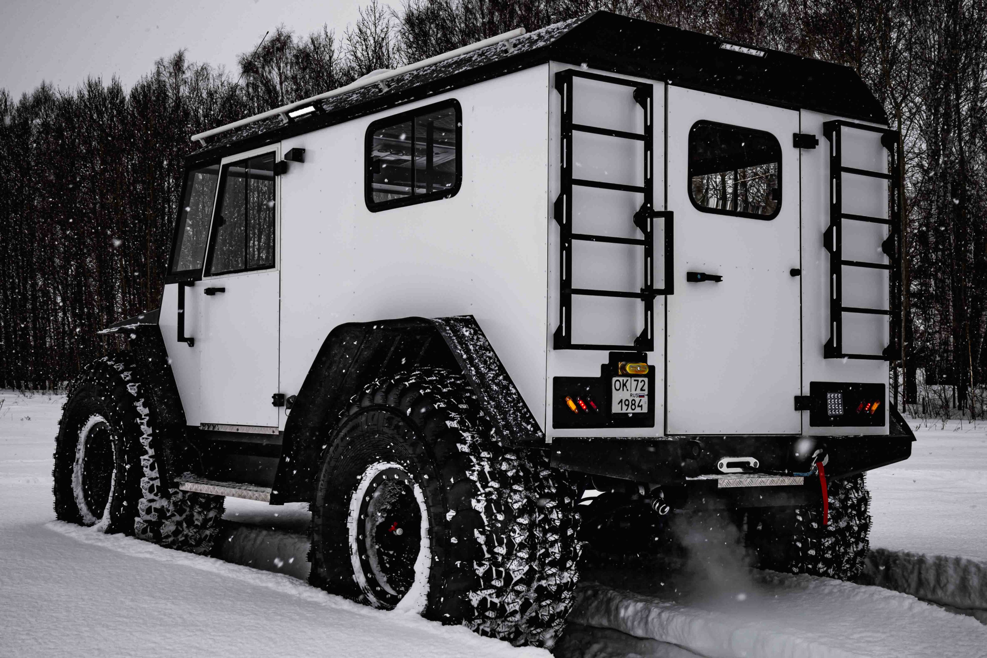 Снегоболотоход "Росомаха" модель (ПРО 4х4) с ДВС 1ZZ-FE 1,8 литра (мосты Toyota)