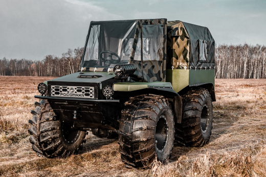 Росомаха модель "Егерь-1" (ДВС 30 л.с. с мостами "Волга")