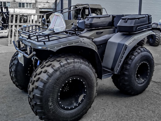 Задний кофр, пластиковый трехсекционный ЭКСТРИМ