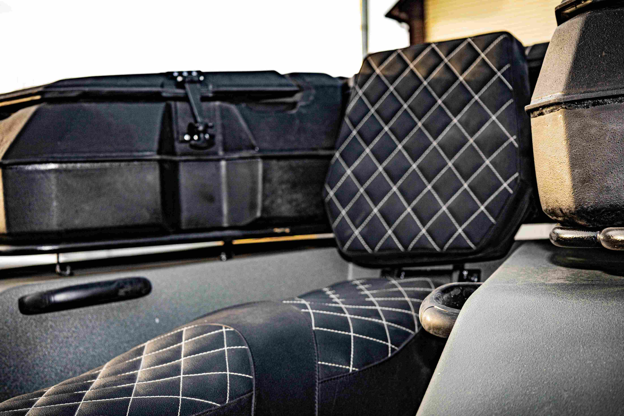 Задний кофр, пластиковый трехсекционный СТАНДАРТ