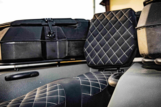 Задний кофр, пластиковый трехсекционный СТАНДАРТ