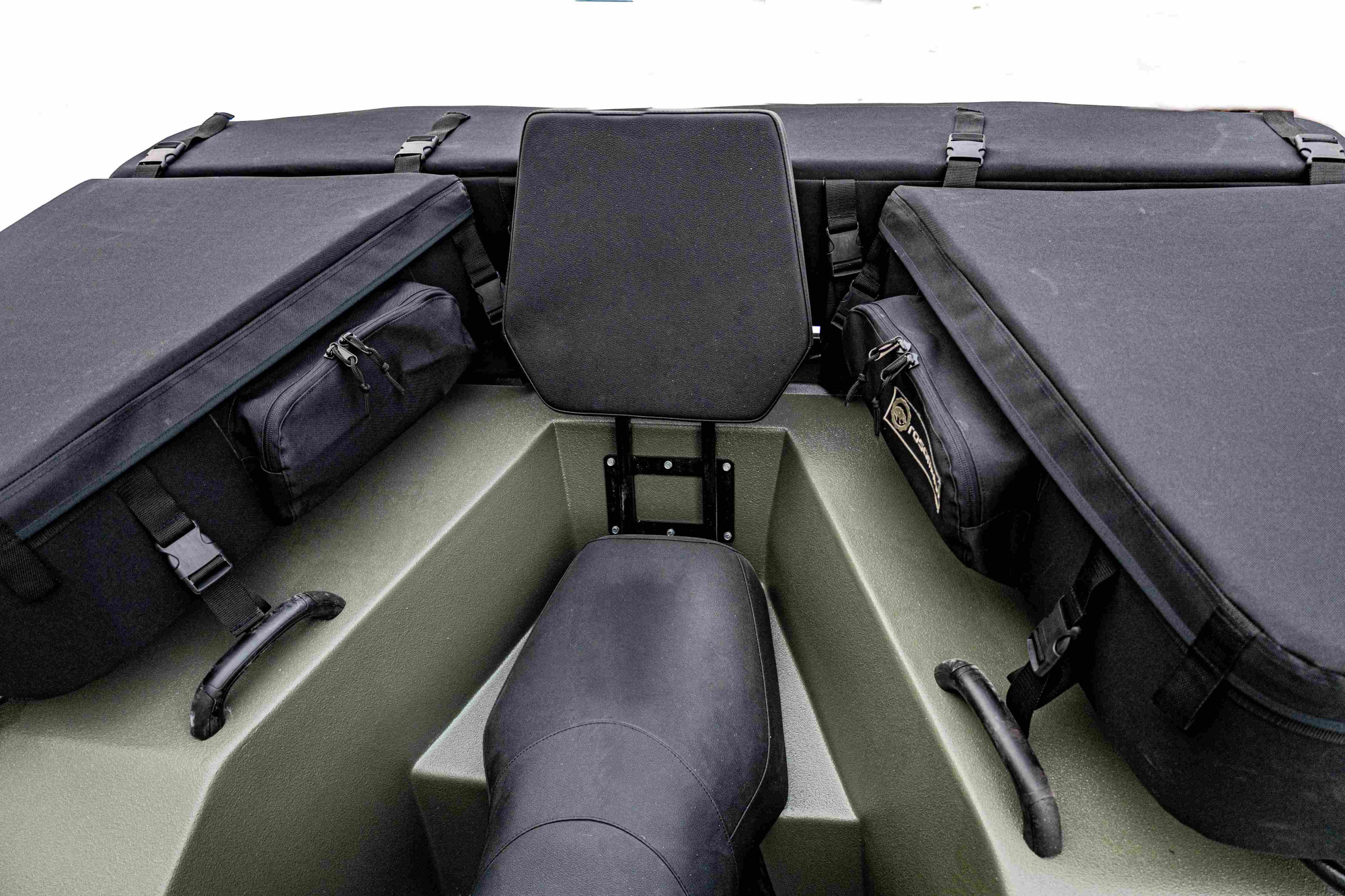 Задний кофр, тканевый (каркасный)