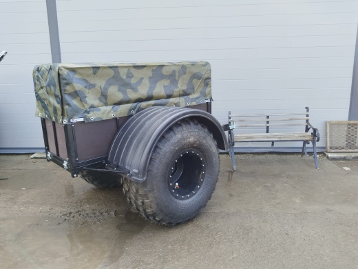 Каркас металлический + тент (прицеп плавающий)