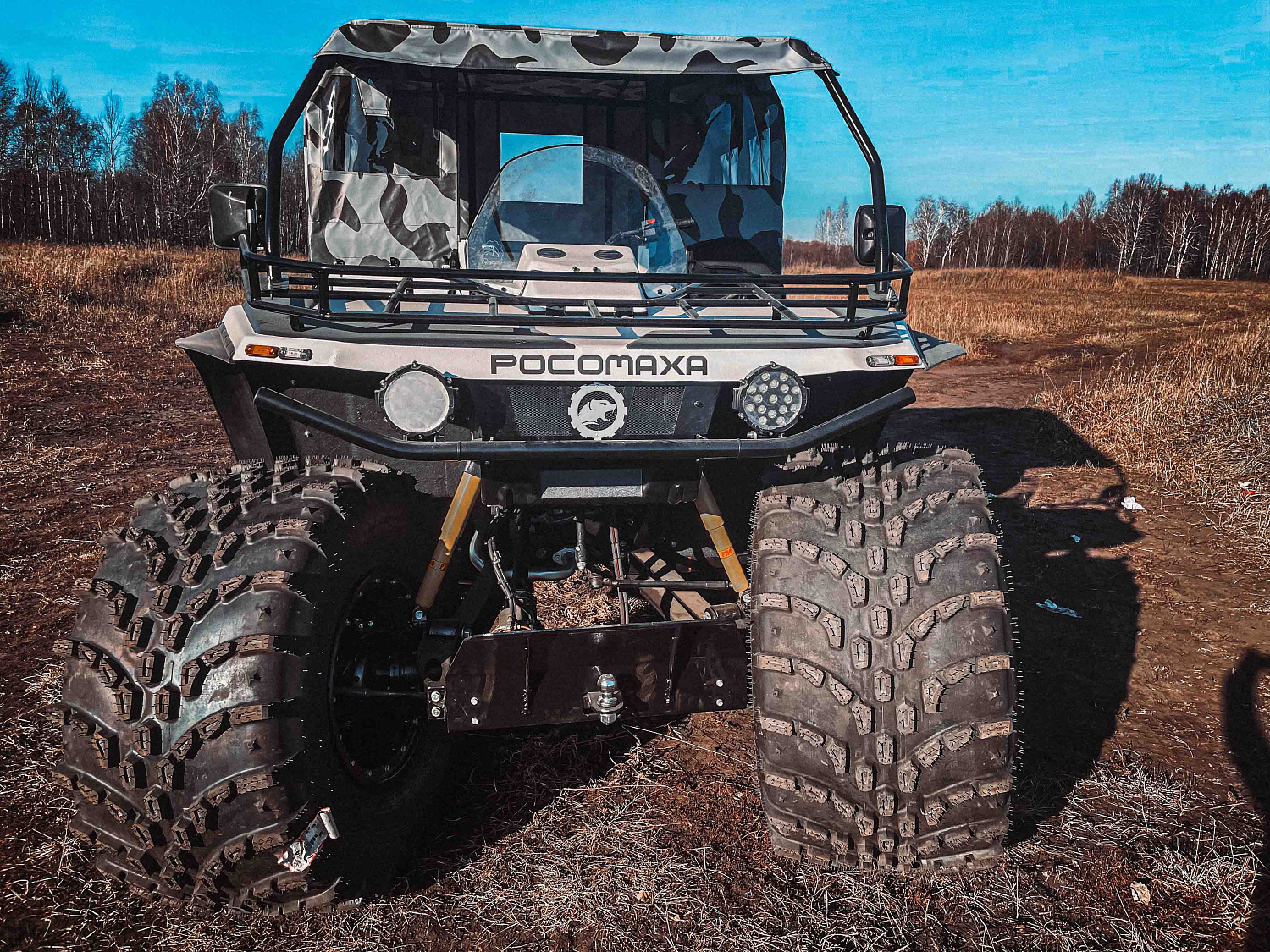 Снегоболотоход "Росомаха" Комплектация (Пикап) с ДВС 1ZZ-FE (1,8 литра с мостами Toyota)