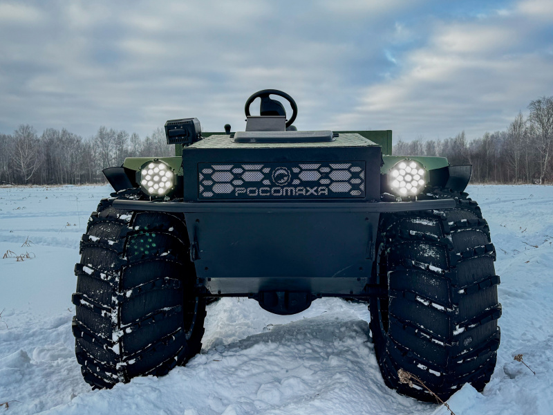 Росомаха модель «Егерь-1» (ДВС 30 л.с. с мостами «Волга»)