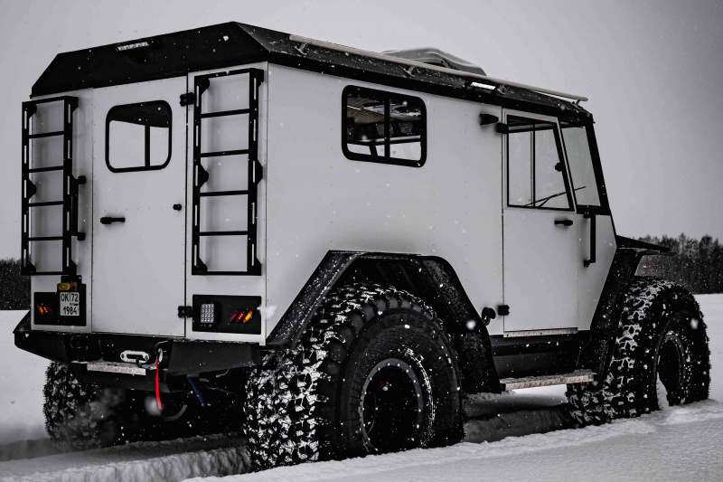 Снегоболотоход Росомаха модель (ПРО 4х4) с ДВС 1ZZ-FE 1,8 литра (мосты Toyota)