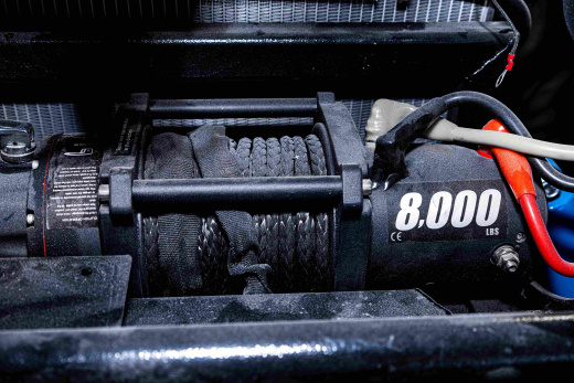 Электрическая лебедка стационарная