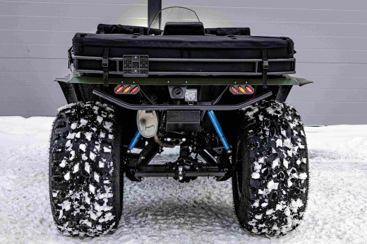 Задний кофр, тканевый (каркасный)