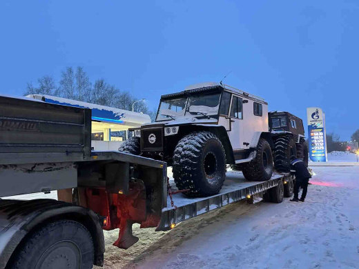Снегоболотоход "Росомаха" модель (ПРО 4х4) с ДВС 1ZZ-FE 1,8 литра (мосты Toyota)