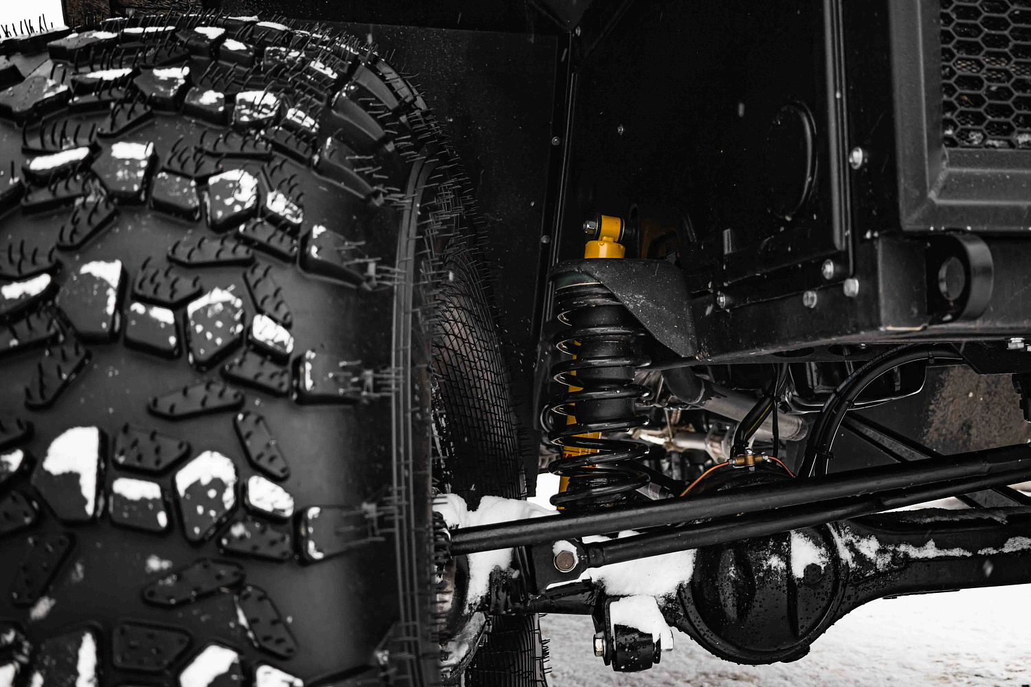 Снегоболотоход "Росомаха" модель (ПРО 4х4) с ДВС 1ZZ-FE 1,8 литра (мосты Toyota)