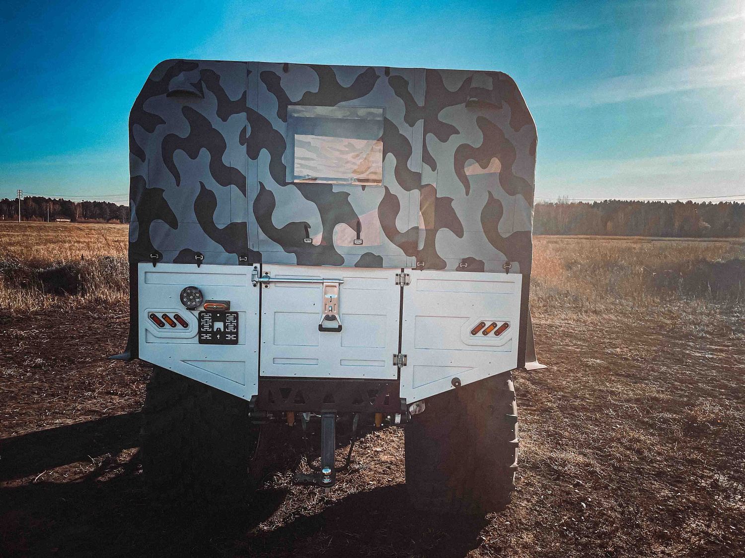 Снегоболотоход "Росомаха" Комплектация (Пикап) с ДВС 1ZZ-FE (1,8 литра с мостами Toyota)